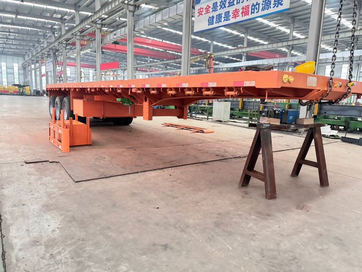 finished trailers stock yard