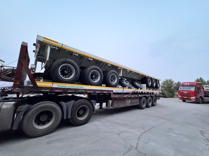 3-Axle Flatbed Trailer